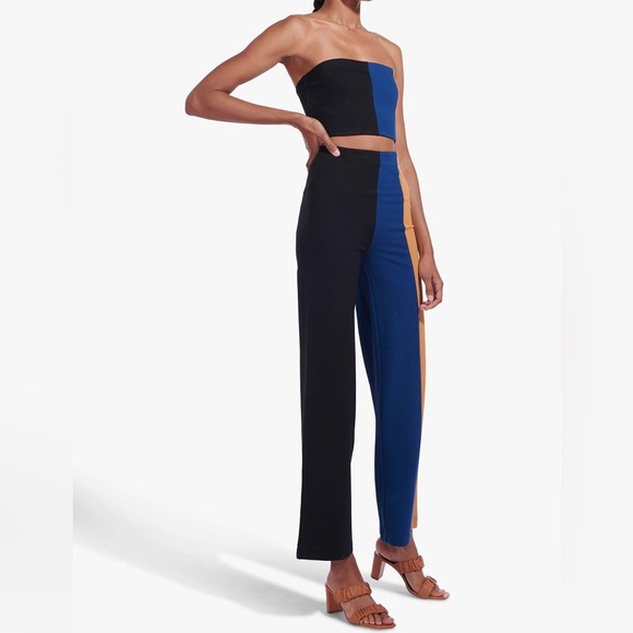 STAUD Leather Frankie Heeled Sandals - Picture 3 of 15